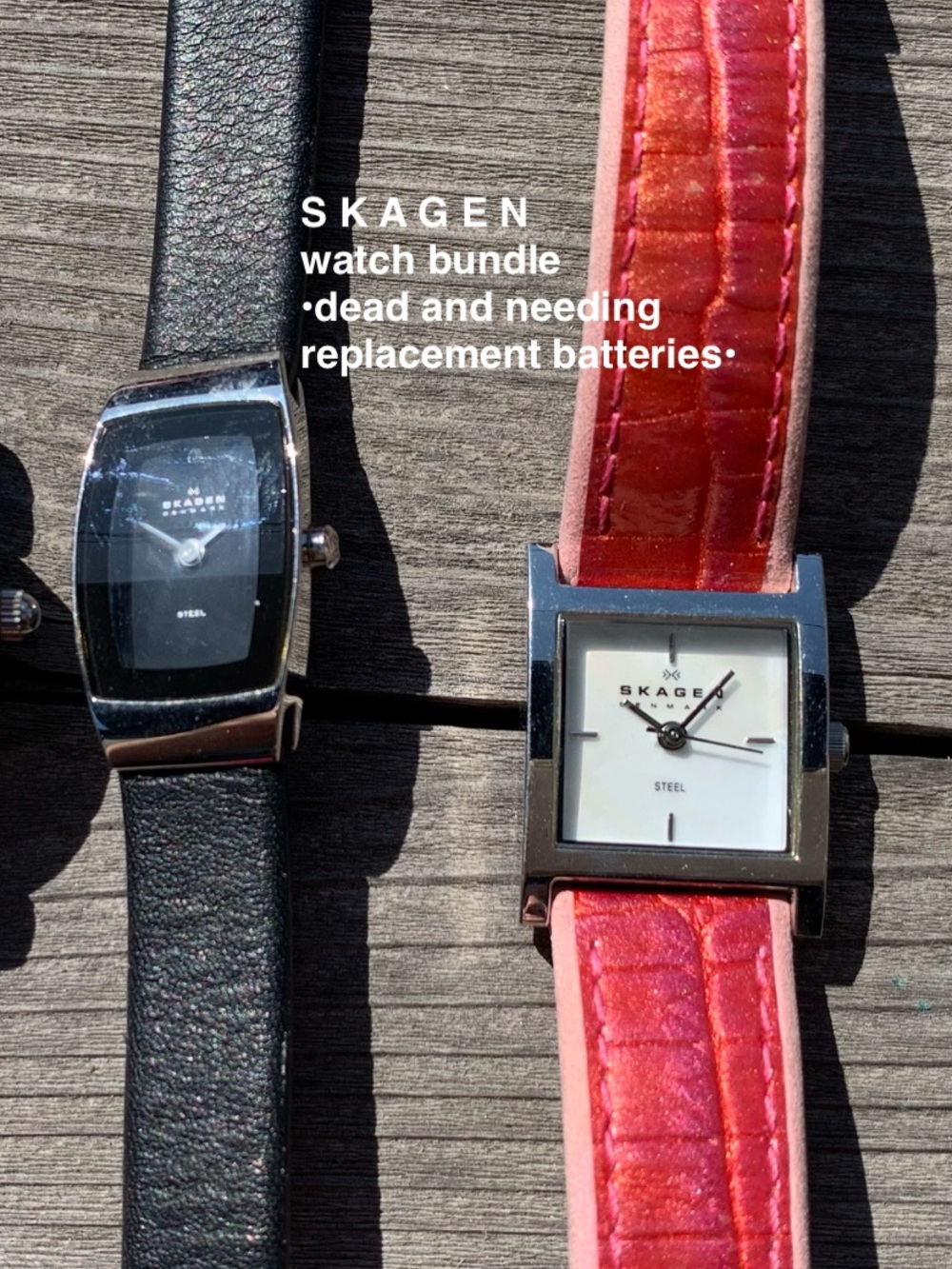 ⭐️BUNDLE⭐️2 SKAGEN Brand Women’s Watches •as-is•dead• - Picture 11 of 11